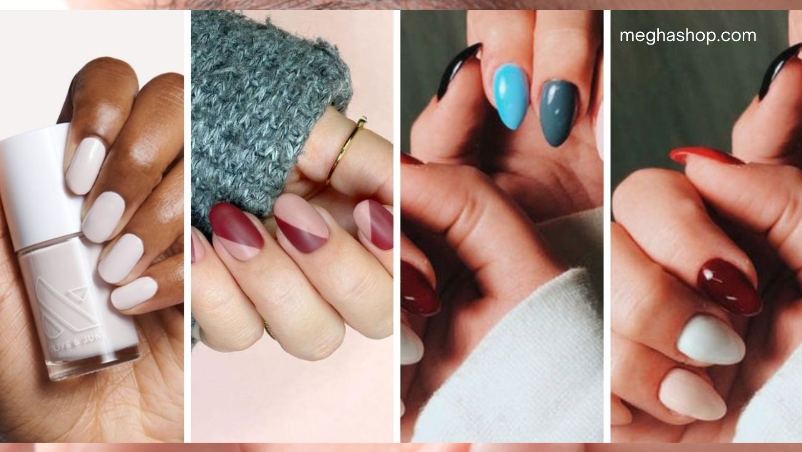 Thinking pink this season? Get inspired with these nail art designs