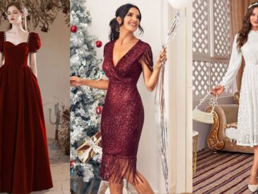 Top 9 Most Trending Dresses Worn by Women on Christmas - Meghashop