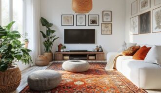 Creating a Cosy and Stylish Living Room: Couches and Rugs